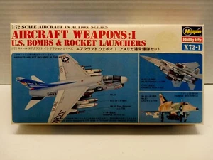 HASEGAWA: AIRCRAFT WEAPONS: U.S. BOMBS & ROCKET LAUNCHERS - Picture 1 of 4