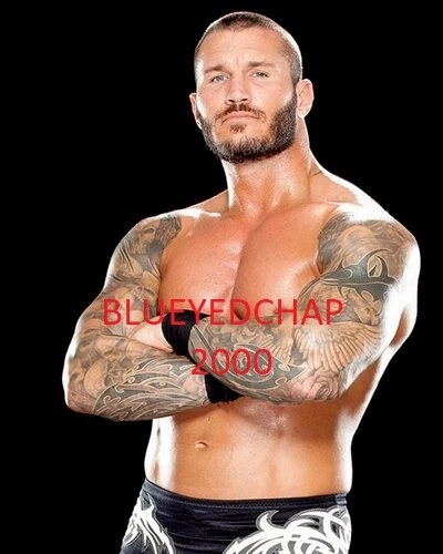 ФОТОГРАФИЯ РЕСТЛЕРА РЭНДИ ОРТОНА 8 X 10 РЕСТЛИНГ WWE - Изображение 1 из 1
