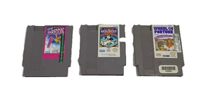 Lote de 3 juegos vintage de Nintendo NES Monopoly + Heavy Shredding + Wheel Of Fortune usado en excelente estado - Imagen 1 de 4