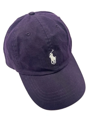 NEW! POLO Ralph Lauren Men's Classic Chino Sport Golf Hat-Deep Purple/White — 第 1/2 张图片