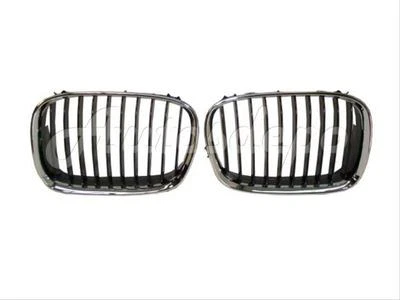 Paquete para 97-01 BMW 528I sedán 97-00 540I parrilla de vagón cromada/negro izquierda y derecha Foto 1 de 3