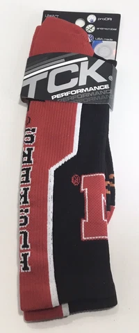 Nebraska Cornhuskers Performance Crew Socks Large Men Size 9-12 TCK Sports Cover
