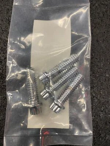 Chrome 8 Point Bolts 1/4-20x7/8 Lifter Block Harley Evo Motor grade 8 4 pk - Picture 1 of 2
