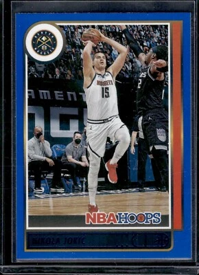 Nikola Jokic 2021-22 Hoops Blue Parallel #11 - Denver Nuggets MVP - Image 1 of 2