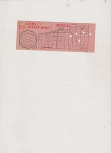 TRANSFERENCIA DE TRÁNSITO DE CHICAGO VINTAGE-AUSTIN - Imagen 1 de 1