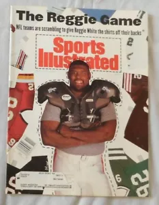 Reggie White Philadelphia Eagles 1993 Sports Illustrated - Imagen 1 de 1