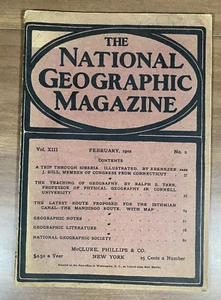 Band XIII Nr. 2 Februar 1902 The National Geographic Magazine - Bild 1 von 8