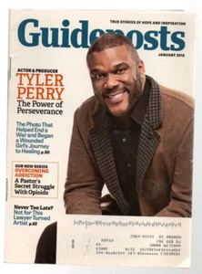 Guideposts Magazine January 2018 Tyler Perry Overcoming Addiction - Picture 1 of 4
