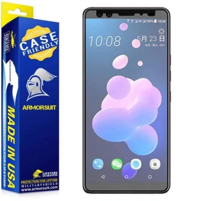 [2 Pack] ArmorSuit HTC U12 PLUS Matte Case Friendly Screen Protector - Image 1 of 4