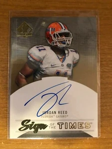 2013 SP Authentic Sign of the Times Jordan Reed autograph RC Florida Gators - Picture 1 of 1