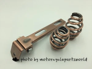 MOTORCYCLE SOLO 3" SPRINGS SEAT BRACKET MOUNTING KIT FOR HARLEY CHOPPER BOBBER - Picture 1 of 9