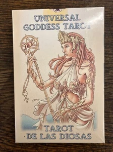 Universal Goddess Tarot Deck/ Tarot de Las Diosas NEW SEALED - Picture 1 of 6
