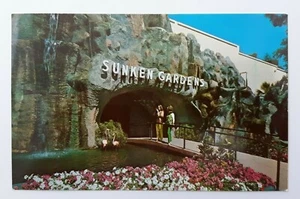 Postcard Florida FL Sunken Gardens Entrance Gift Shop St. Petersburg posted 1976 - Picture 1 of 2