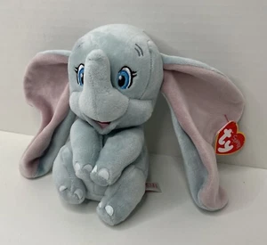 Gorro de peluche Ty Disney Sparkle Baby Dumbo pequeño 6" peluche con etiqueta - Imagen 1 de 7