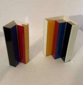 PO Glass Vases Frank Kerdil MoMA Mcm Mid Century Modernist Europe-Many Configs - Picture 1 of 20