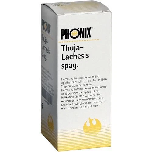 PHÖNIX LABORATORIUM GMBH PHÖNIX THUJA lachesis spag. Tropfen 50ml PZN 4223837