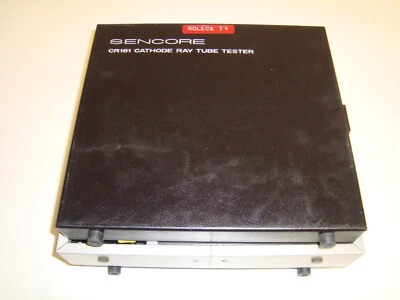 Probador de tubo de rayos catódicos Sencore CRT rastreador automático modelo CR161 cables manuales Foto 1 de 4