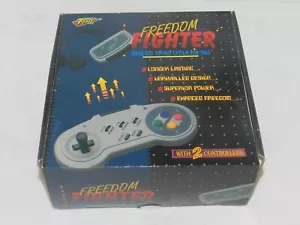 Fire Freedom Fighter Wireless Controllers for Super Nintendo SNES System NIB NEW - Picture 1 of 2