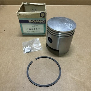 Vintage Snowmobile JLO 440 Twin NEW Snowmax  Standard Bore 69mm Piston 18874 - Imagen 1 de 4