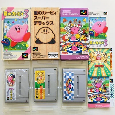 SFC  Kirby's Dream Land 3 Super Deluxe Kirby Bowl Nintendo Super Famicom - Image 1 of 4