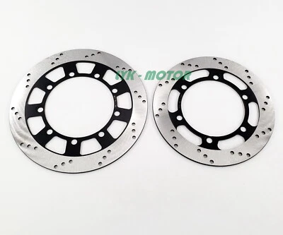 Rotores de disco de freno delanteros y traseros 1987-2007 para KAWASAKI KLR650 KL650A  Foto 1 de 2