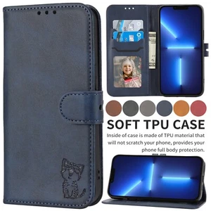 For Google Pixel 8/7/6 Pro 7A 6A Flip Leather Kickstand Wallet  Phone Case Cover - Picture 1 of 73