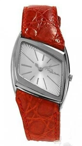 Reloj Mujer Roberto Cavalli R7251175515 Tono Plateado Naranja Cuero Cocodrilo - Imagen 1 de 2