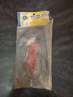 Винтажный нагревательный ленточный кабель GE 73228 с термостатом и пилотной лампой ЗАПЕЧАТАННЫЙ - Изображение 1 из 4