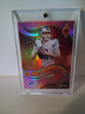 Jared Goff 121/175 No.FT-23 Flamethrowers 2021 Phoenix Detroit Lions(!)  - Image 1 of 2