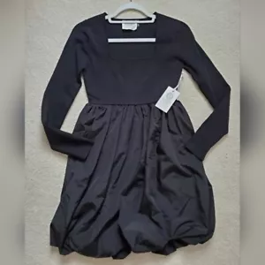 Neu mit Etikett Biesen Hyazinthe Haus schwarz Luftpolsterrock Cecilia Minikleid Gr. XS - Bild 1 von 11