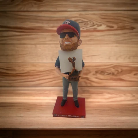 Washington Nationals Stephen Strasburg #37 World Series MVP 2022 Bobblehead Cover