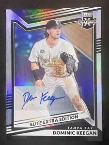 2022 Panini Elite Extra Edition Dominic Keegan Auto Tampa Bay Rays - Picture 1 of 2