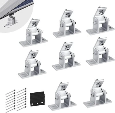 SOL-TEC 1 Vario Konsole PV Aufständerung mit Winkel drehbar Solar Befestigung Aluprofil