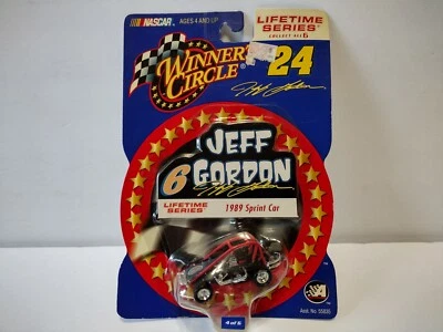 Jeff Gordon #6 Primera carrera de asfalto en IRP 1989 Sprint Car - LTS 4/6 #59086 Foto 1 de 3