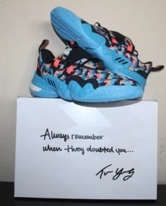 Adidas Trae Young 1 Pixels Basketball Shoes GY0289 Men's Size 9 NIB - Picture 1 of 9