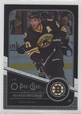 2011-12 O-Pee-Chee Rainbow Foil Black Border /100 Patrice Bergeron #370