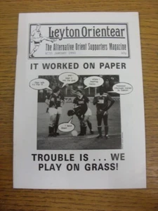 Jan-90 Fanzine: Leyton Orient - Leyton Orientear, No 35. Footy Progs are pleased - Picture 1 of 1