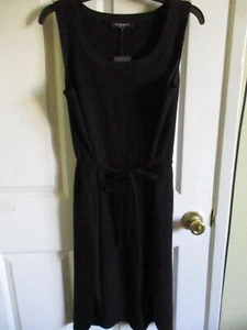 Größe M Lafayette 148 schwarz ärmellos Kordelzug Kleid neu mit Etikett $ 398 - Bild 1 von 4