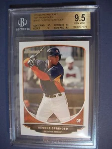 GEORGE SPRINGER 2013 Bowman Draft Top Prospects #20 BGS GEM MINT 9.5 Astros RC - Picture 1 of 1
