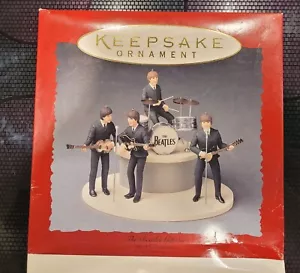 Vintage 1994Hallmark Keepsake BAND Ornament ~THE BEATLES GIFT SET QX537-3 - Picture 1 of 9
