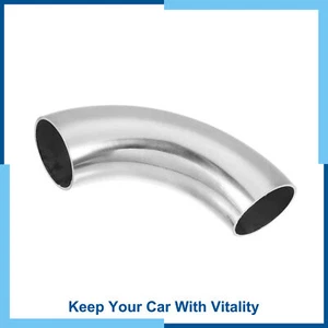 Universal Pack (1) OD 1.5 Inch 90 Degree Stainless Steel Bend Tube - Picture 1 of 7