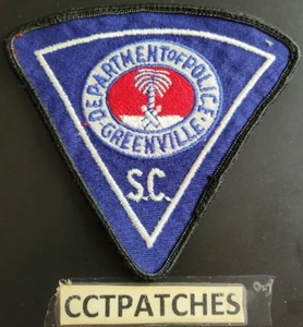GREENVILLE, SOUTH CAROLINA POLICE SHOULDER PATCH SC - Picture 1 of 2