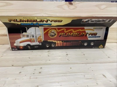 Vintage New Bright 248 Rumblin Rig Kenworth T-600A RC Semi Truck NEW IN BOX - Image 1 of 4