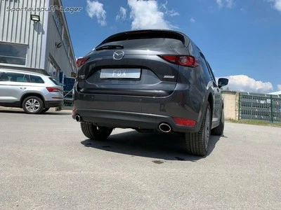 Escape deportivo FOX Mazda CX-5 tipo 2,2 l D KF a partir de 2018 115x85 mm ovalado biselado Foto 1 de 4