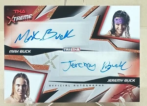 Tarjeta de novato TNA Xtreme 2010-Young Bucks autógrafos dobles dorada/99 doble automática - Imagen 1 de 2