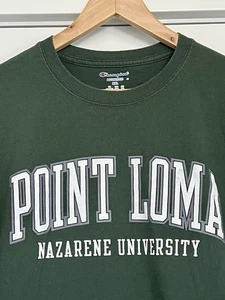 San Diego's PLNU - Point Loma Nazarene Univ. Grünes T-Shirt, Baumwolle - Größe XXL - Bild 1 von 6