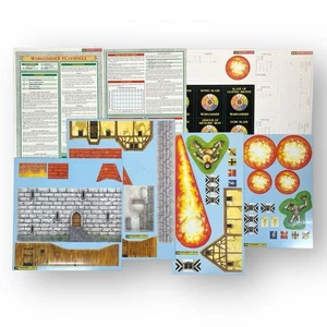 Warhammer: The Game of Fantasy Battles 5th Edition CARDBOARD SHEETS 1-8 - Picture 1 of 12