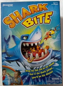 Shark Bite Fishing Family Game by Pressman - Picture 1 of 5