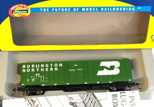 ATHEARN - Boxcar porta spina esterna 50' "BURLINGTON NORTH" - Scala HO - Foto 1 di 11