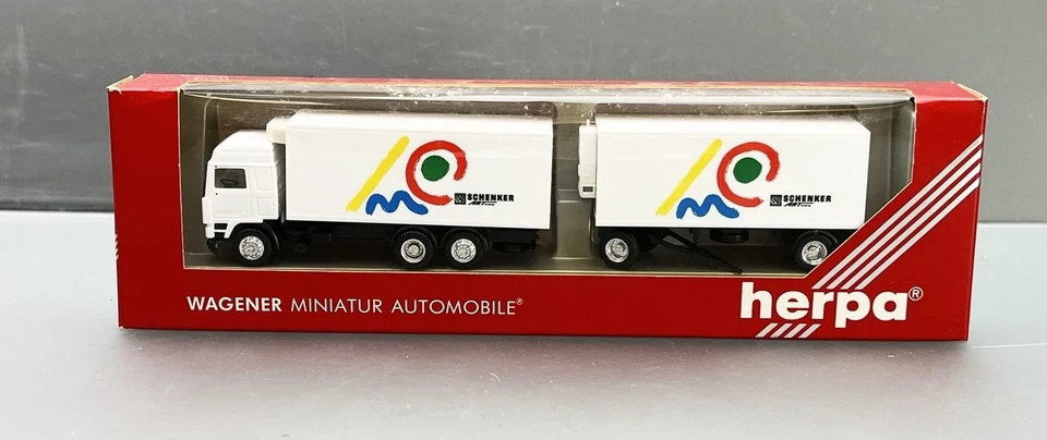 1:87 Herpa 807021 Volvo F12 LKW "Schenker" Autoarticolato refrigerato Schenker - Immagine 1 di 1